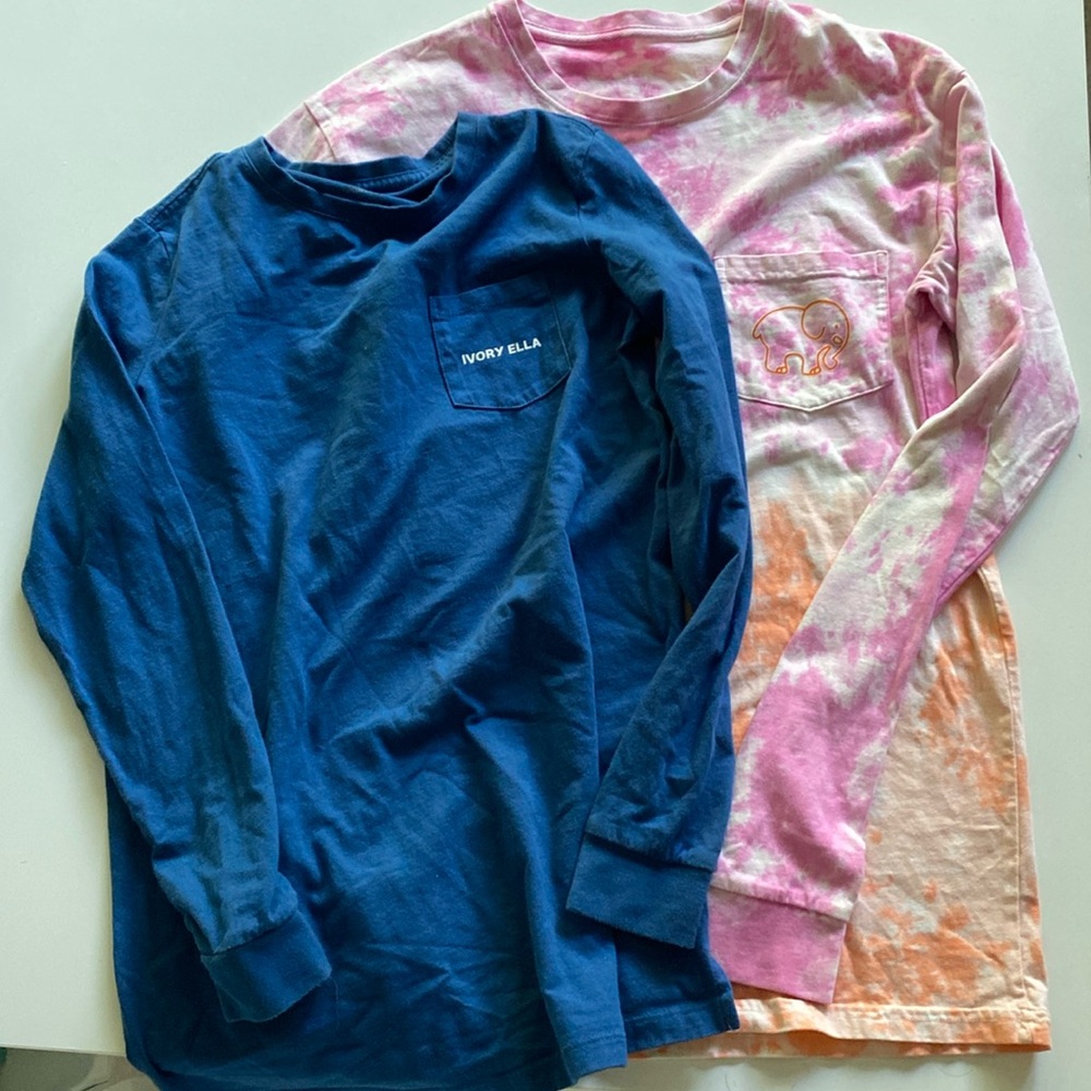 2 - Ivory Ella Long Sleeve Shirts